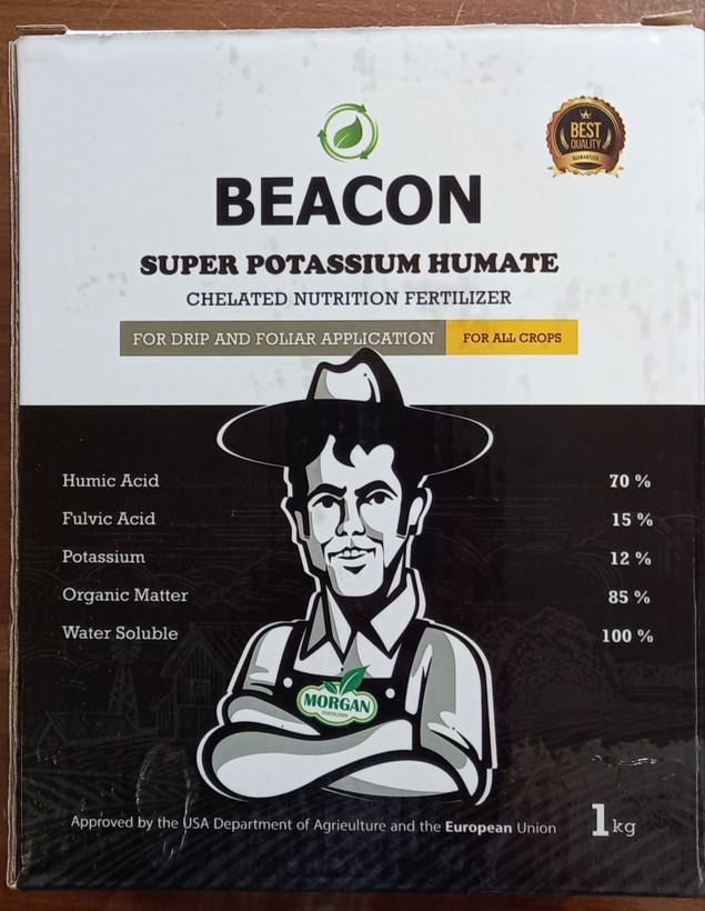 🍀☘سوپرهیومیک اسید بیکُن1Kg